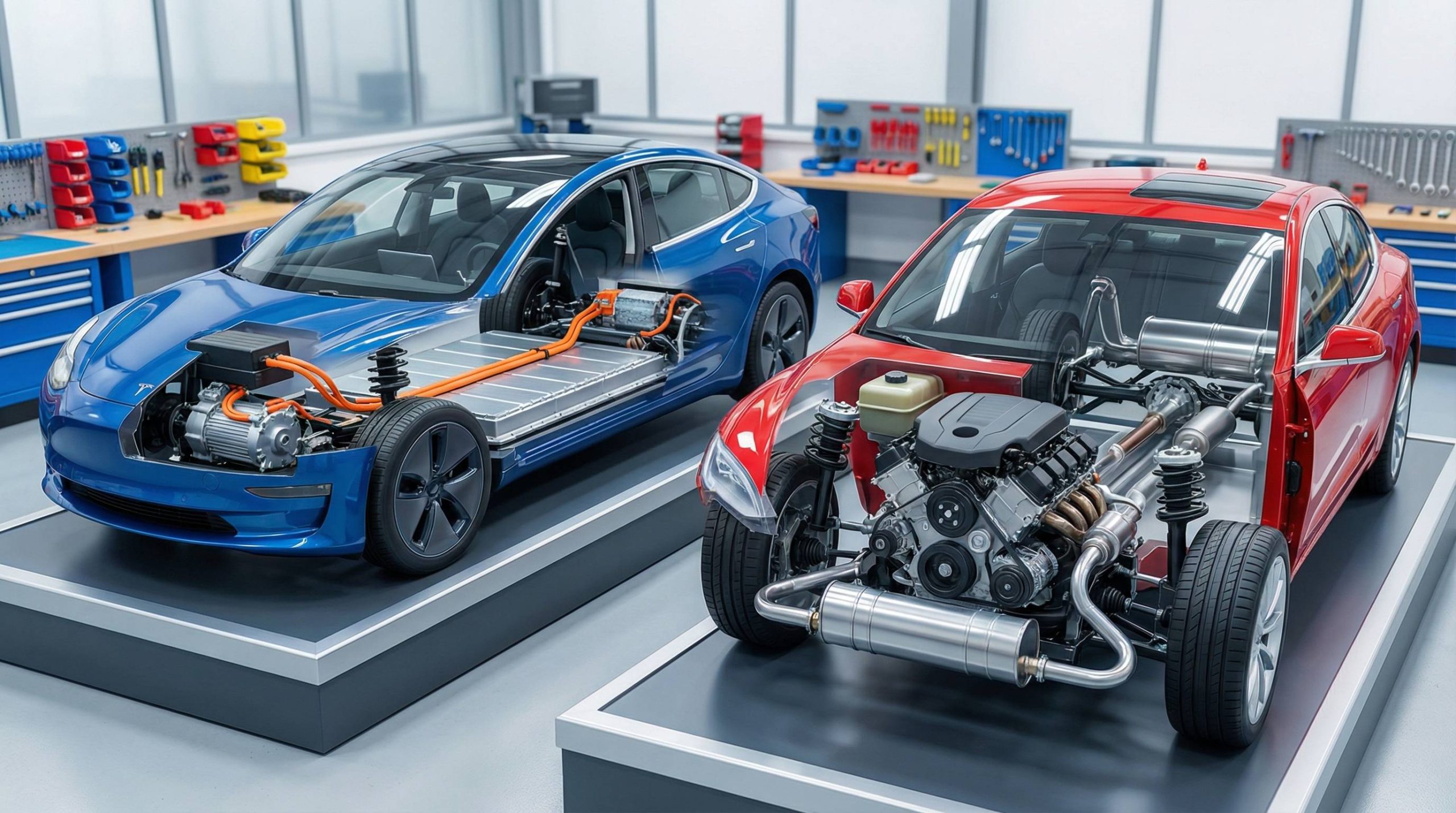 was unterscheidet reine elektrofahrzeuge von fahrzeugen mit verbrennungsmotor